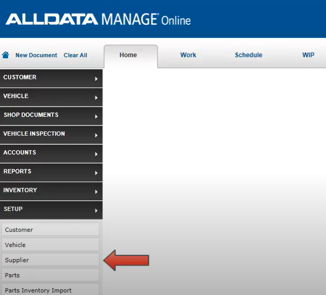 Alldata Integration Step 1